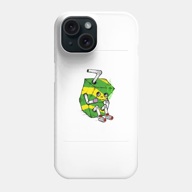 Juice Box thinking Phone Case by Mister Cacho