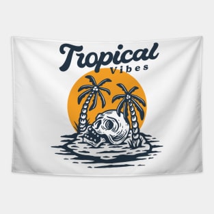 Tropical vibes Tapestry