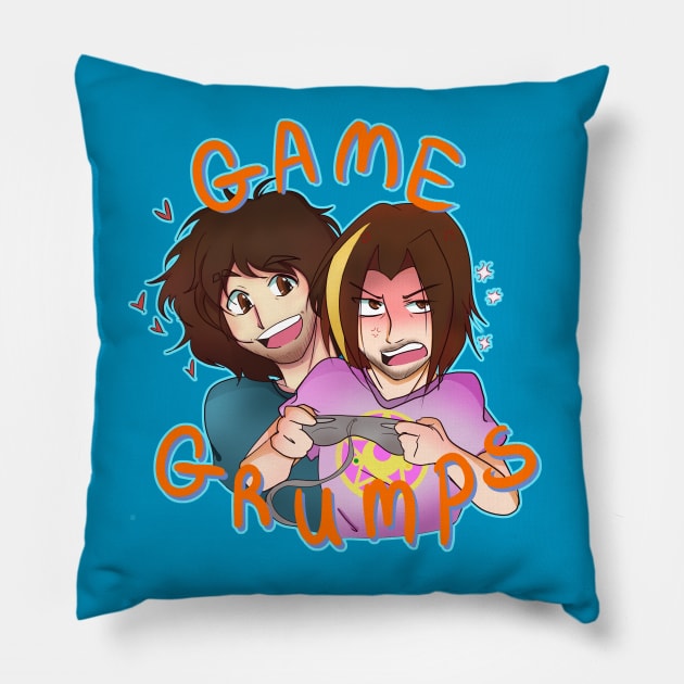 Grump and Not So Grump! Pillow by TheSuits