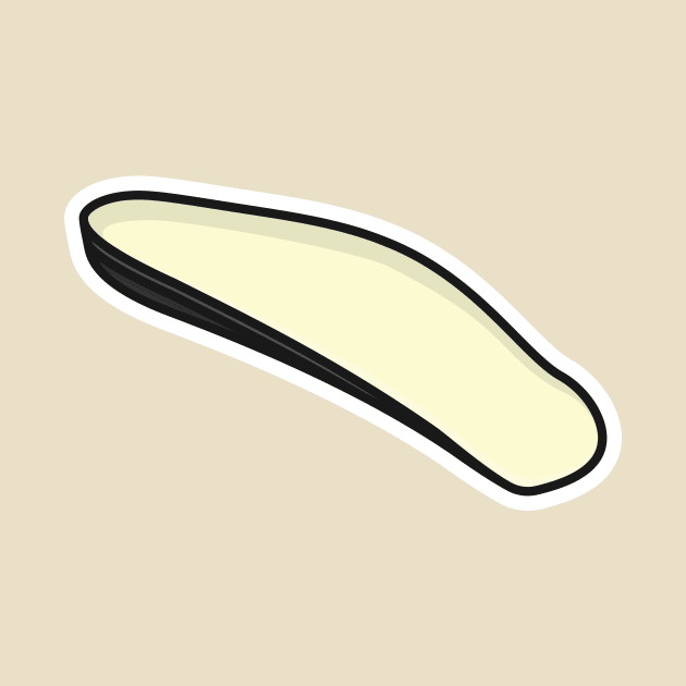 Comfortable Orthotics Shoe Insole, Arch Supports Sticker vector illustration. Fashion object icon concept. Insoles for a comfortable and healthy walk sticker design icon with shadow. by AlviStudio