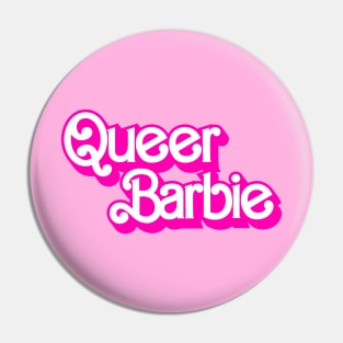 Queer Barbie Logo Barbie The Movie Style Pin