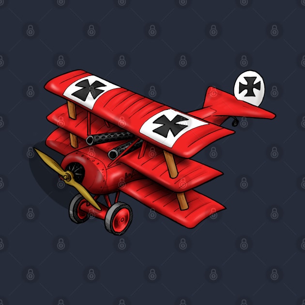 Red Baron of Germany Aircraft by Funky Aviation