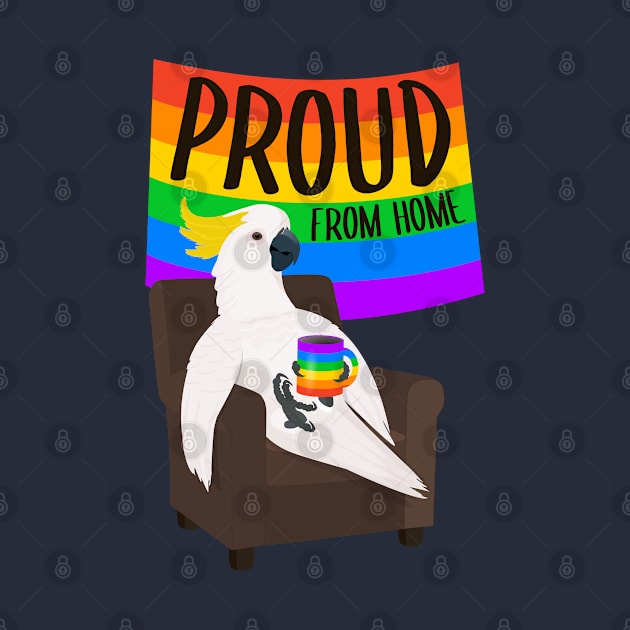 Proud from home gay cockatoo by Tefra