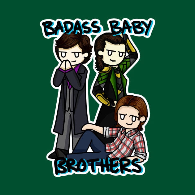 Badass Baby Brothers by AshAroha