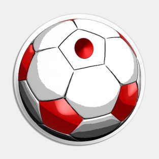 Japan Soccer Pin