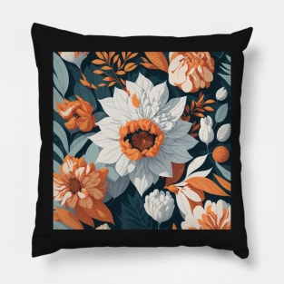 Floral Symphony pattern Pillow