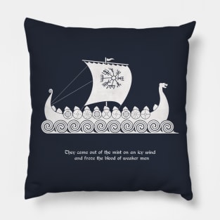 The Viking Longboat Pillow