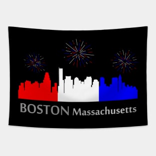 Boston: A Star-Spangled Spectacle Tapestry