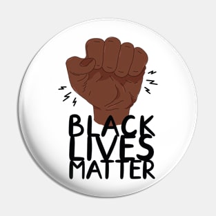 Black Lives Matter Fist Pin