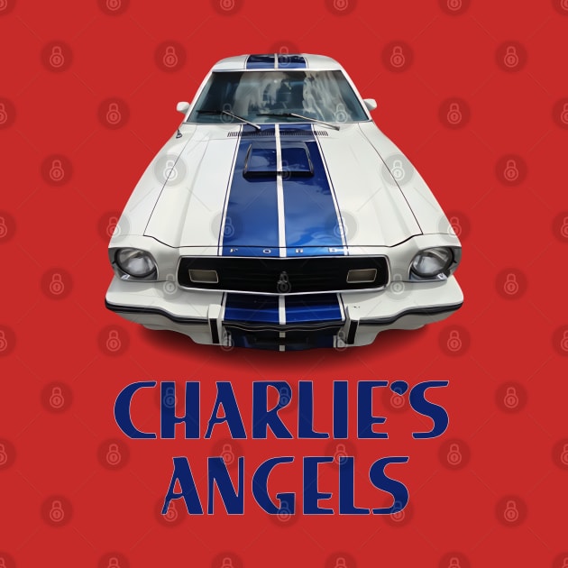 Charlie's Angels - Ford Mustang II Cobra - 70s Tv Show by wildzerouk