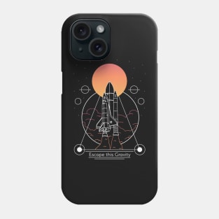 Escape This Gravity Full Title Phone Case