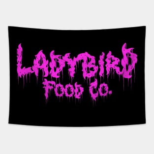 Ladybird Food Co. Pink Metal Design Tapestry