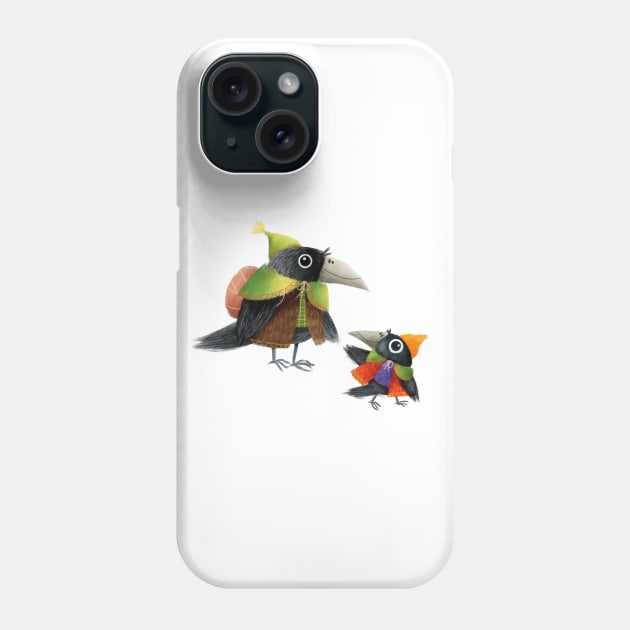 Crows Phone Case by Geeksarecool