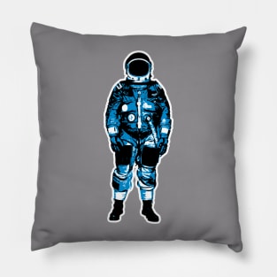 Retro Space Man Pillow