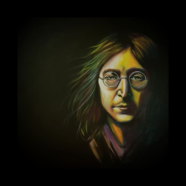 John Lennon Imagine by StephaniePerryArt