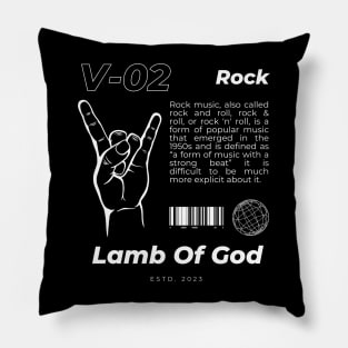 V02 Style Lamb Vintage Pillow