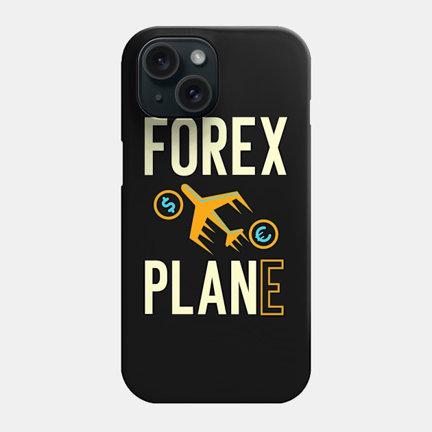 FOREX Plane Phone Case by BERMA Art