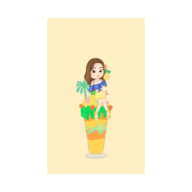 Red Velvet Seulgi Drink by seventhdemigod