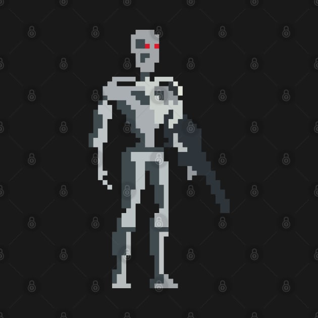 Pixel-art Robot by AdiDsgn