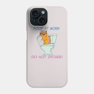 Cat poop Phone Case