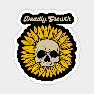 sunflower deadly Magnet