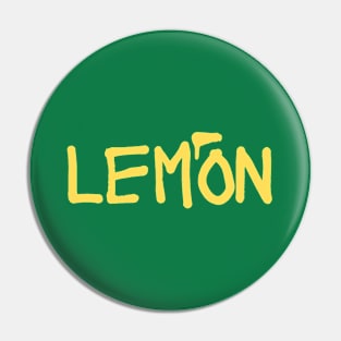 Lemon Pin