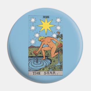 Tarot Deck - Major Arcana - XVII - The Star Pin