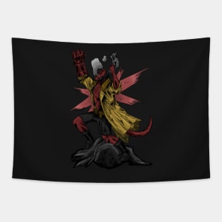 Hellboy Tapestry