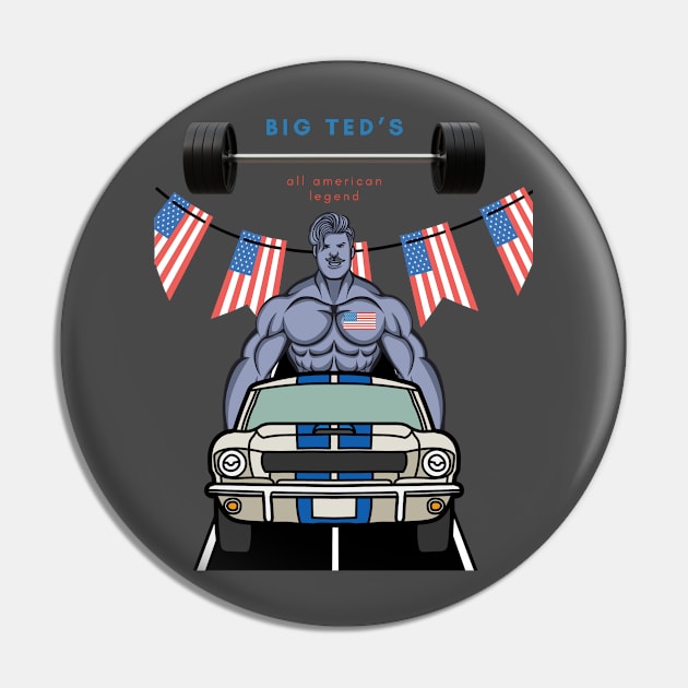 Big Ted’s Pin by Benjamin Customs