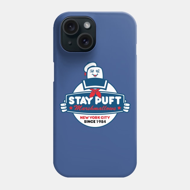 Stay Puft Marshmallows Ghostbusters Phone Case by scribblejuice