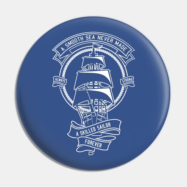 Experienced sailors never die Pin by Superfunky