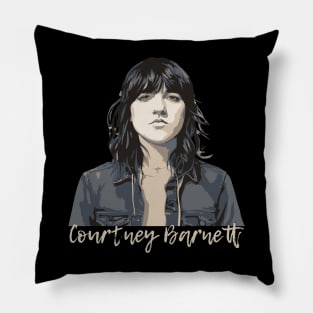 VINTAGE Courtney Barnett // INDIE FANS ART Pillow