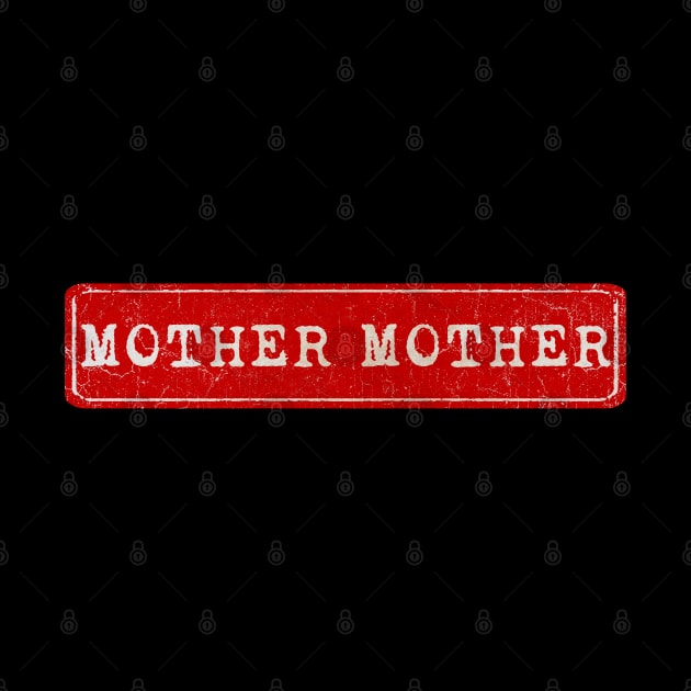 vintage retro plate Mother Mother by GXg.Smx