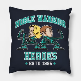 Noble Warrior Heroes Pillow