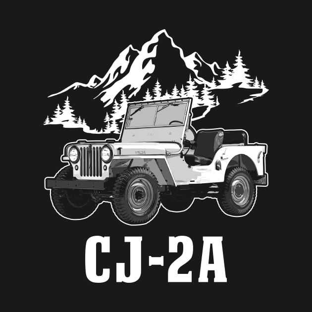 Jeep CJ-2A jeep car name by Madisen Harvey