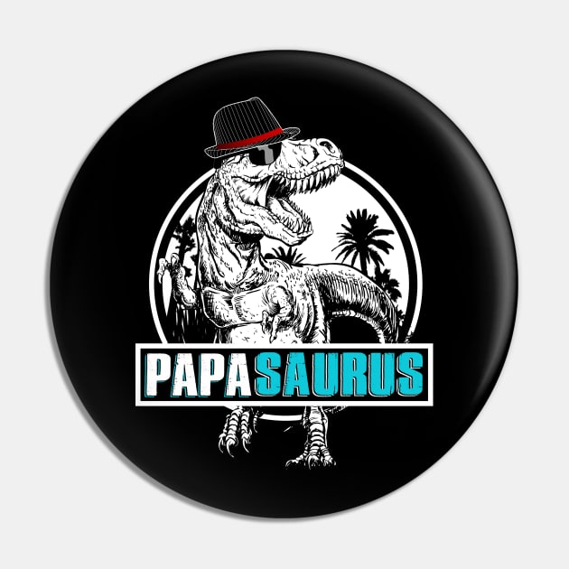 PAPASAURUS T Rex Dinosaur Fathers Day Gifts Pin by gotravele store