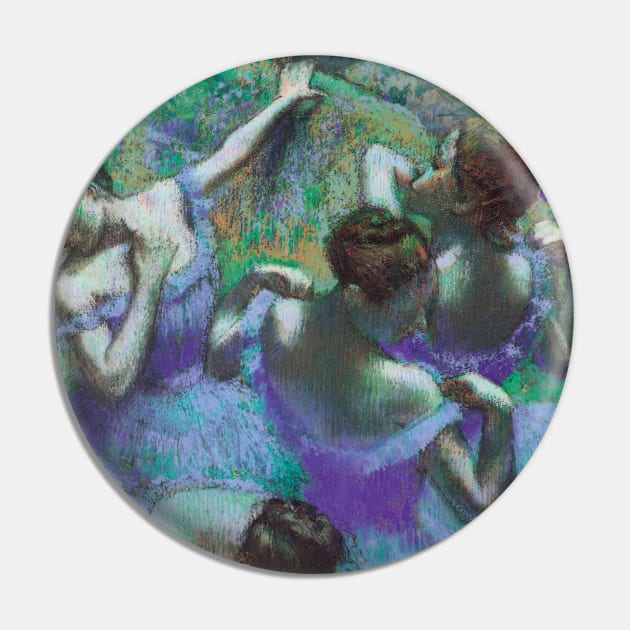 The Blue Dancers by Edgar Degas Pin by MasterpieceCafe