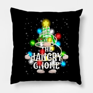 The Hangry Gnome Christmas Matching Family Shirt Pillow