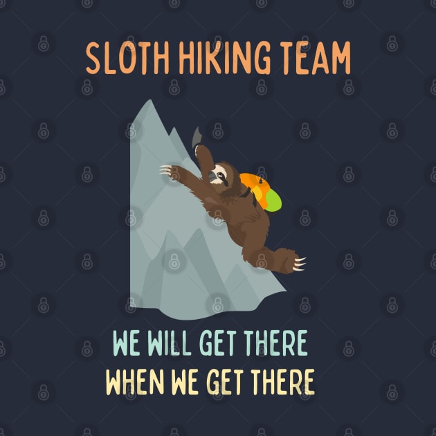 Sloth Hiking Team by High Altitude