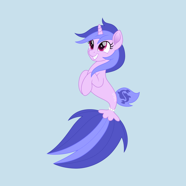 Sea Swirl seapony by CloudyGlow