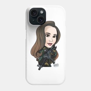 Elena Deligioz cartoon Phone Case