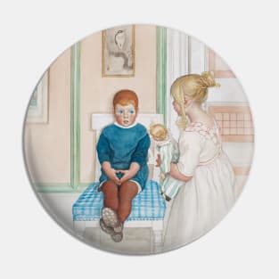 Gunlog: Tell me, is' you afraid of me? by Carl Larsson Pin