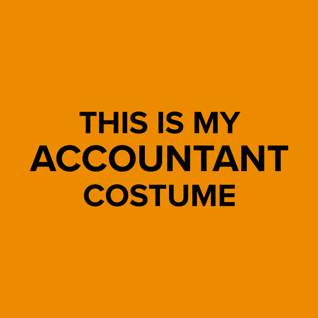 Halloween Costume Accountant by spreadsheetnation