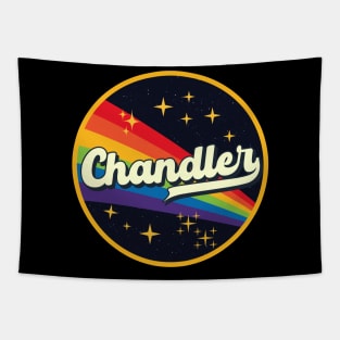 Chandler // Rainbow In Space Vintage Style Tapestry