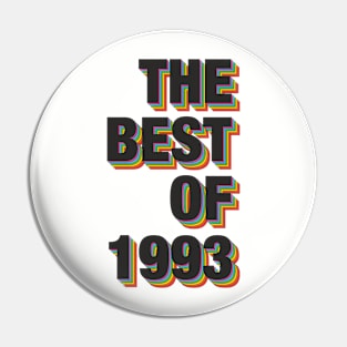 The Best Of 1993 Pin