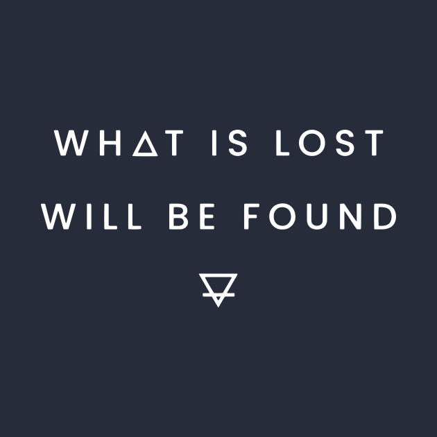 What is lost will be found by BrayInk