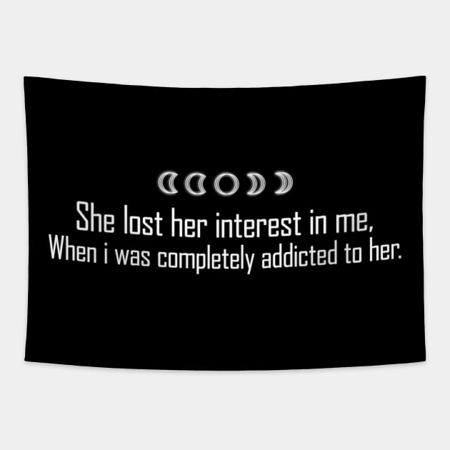 breakup valentine quote Tapestry by DopamIneArt