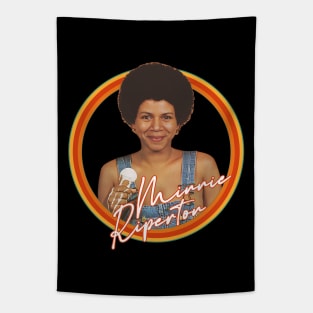 Minnie Riperton / Retro Style Fan Art Design Tapestry