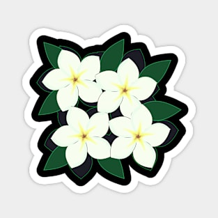 plumeria-flowers-frangipani-floral-aloha-shirtyshirto-09 Magnet