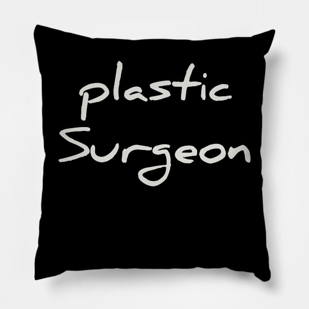 Plastic Surgeon Pillow by Spaceboyishere